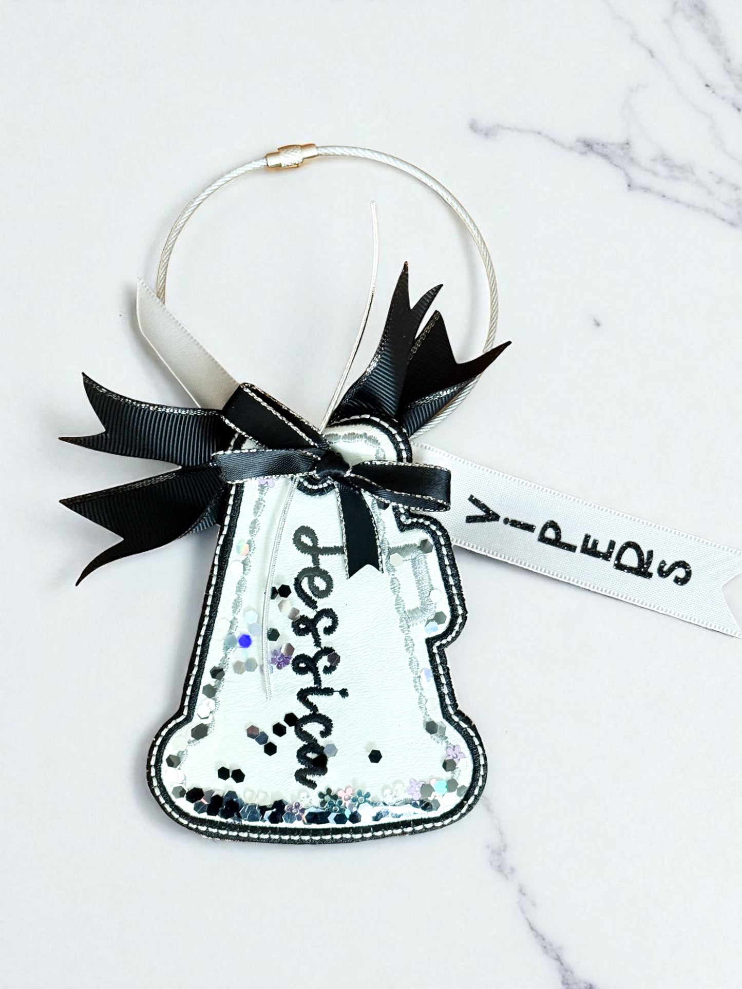 Cheer Shaker Bag Tag