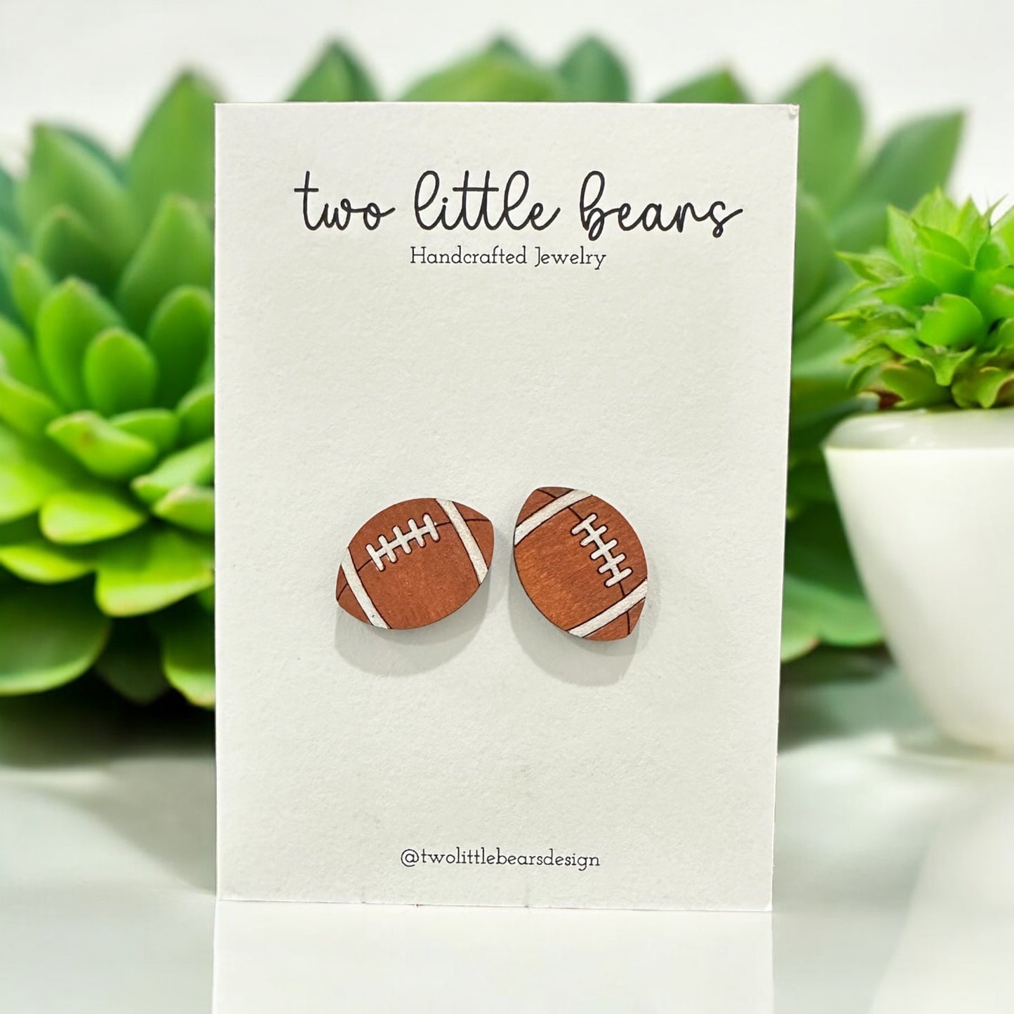 Football Earrings