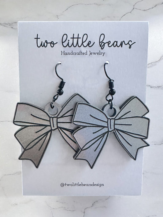 Cheer Bow Earrings
