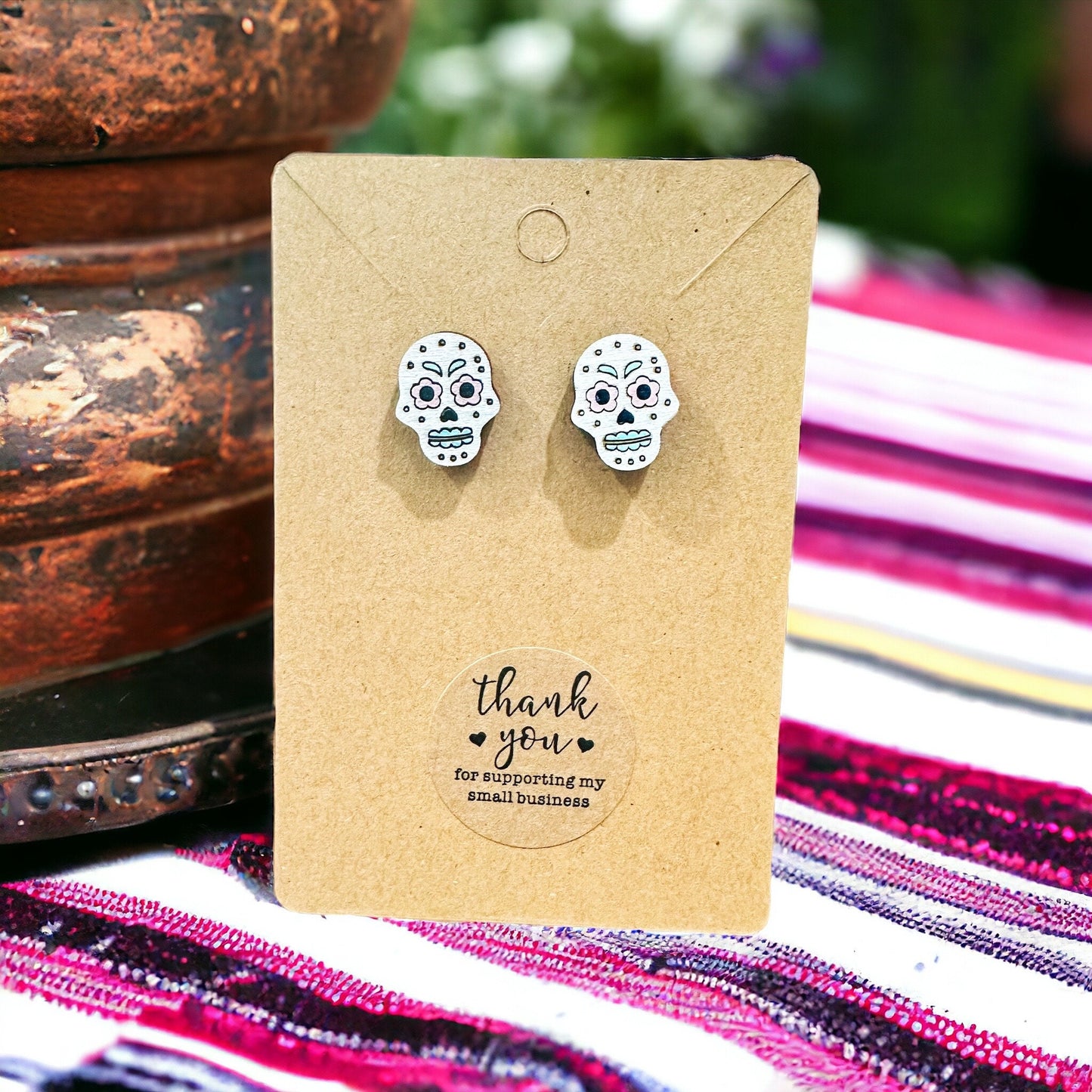 Sugar Skull Earrings