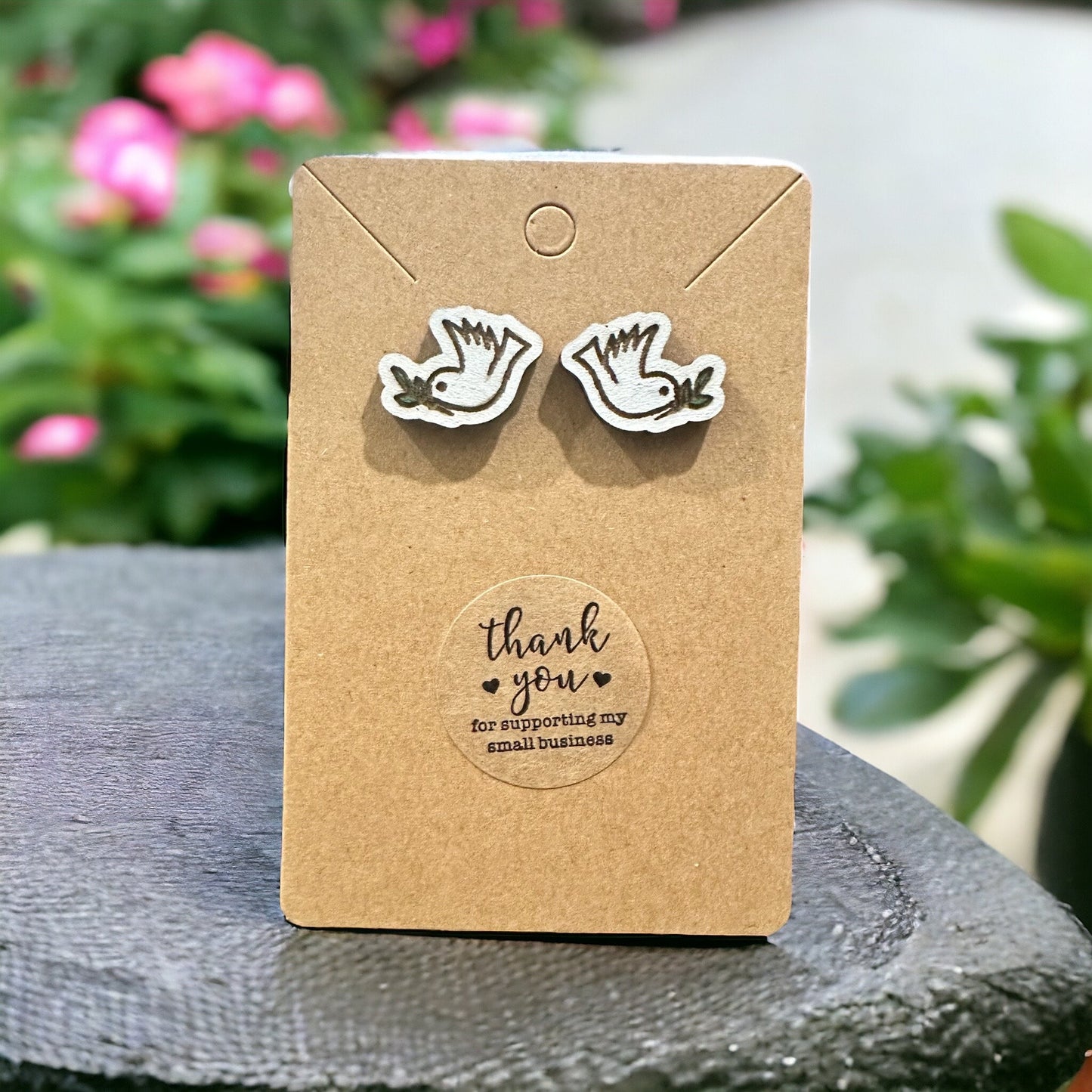 Easter Dove Earrings