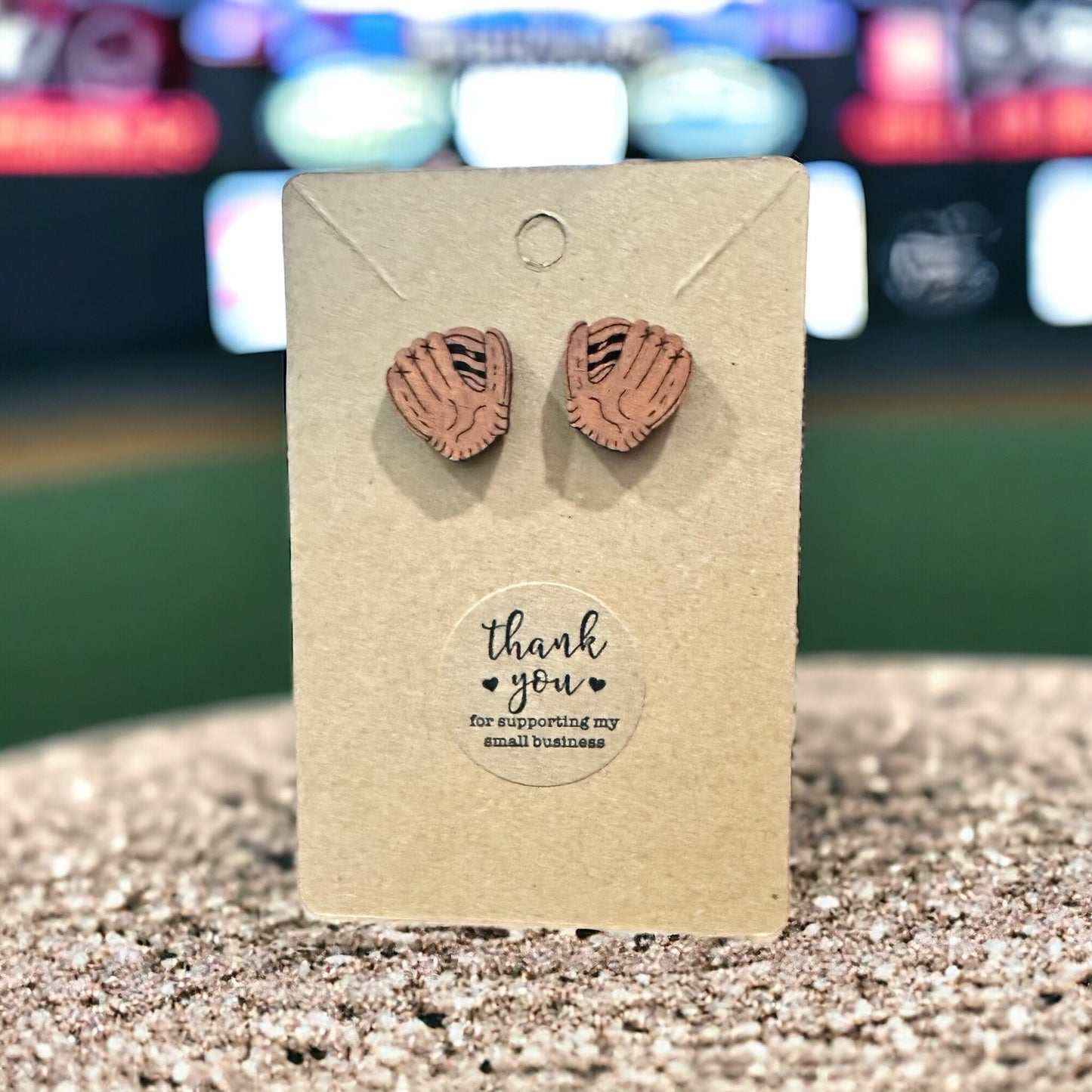 Baseball Glove Earrings