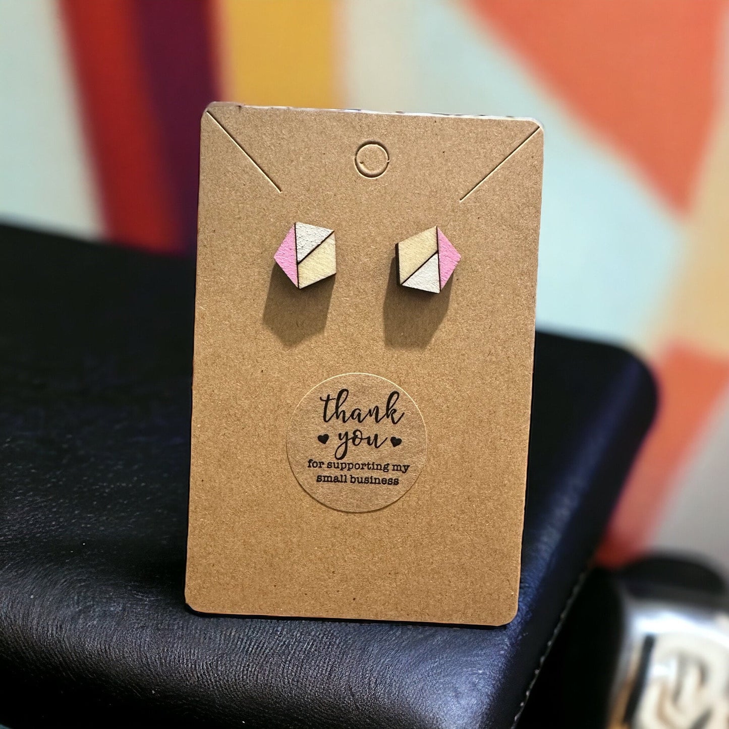 Geometric Post/Stud Earrings | Birthday | Bachelorette | Mothers Day