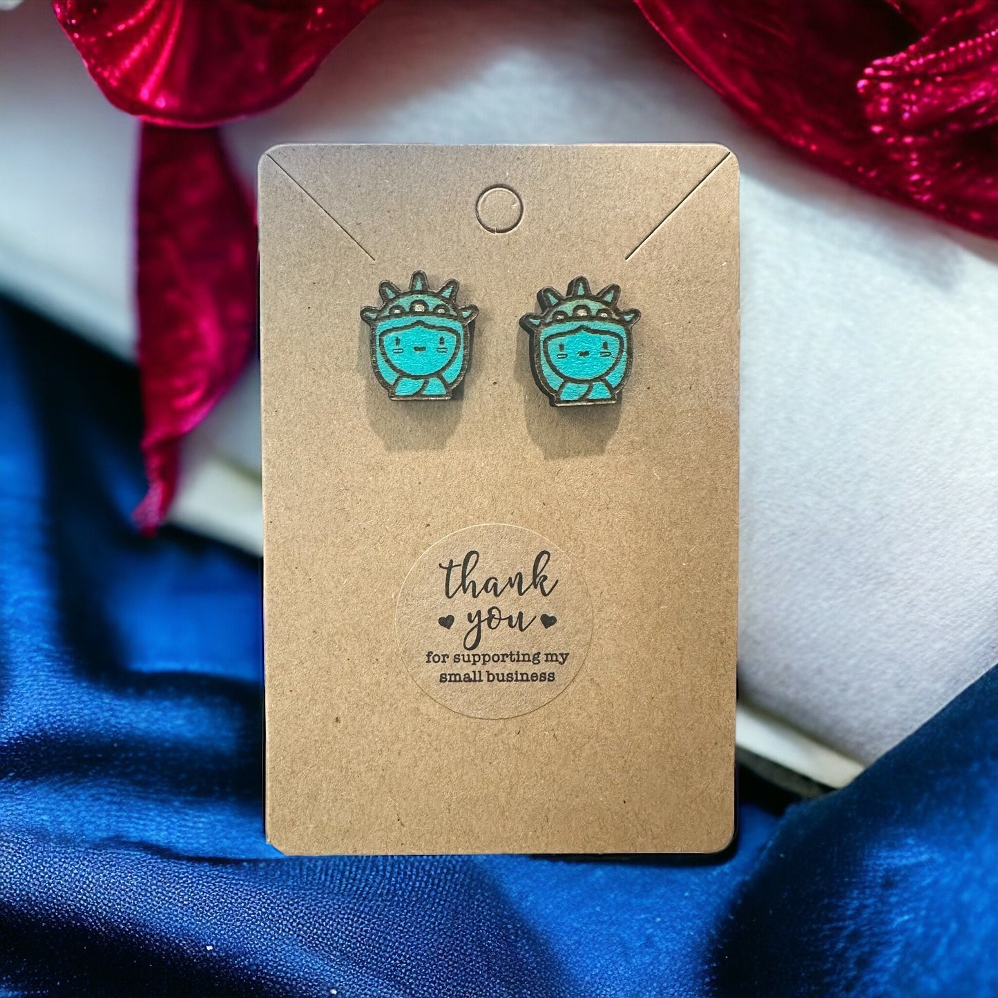 Lady Liberty Earrings