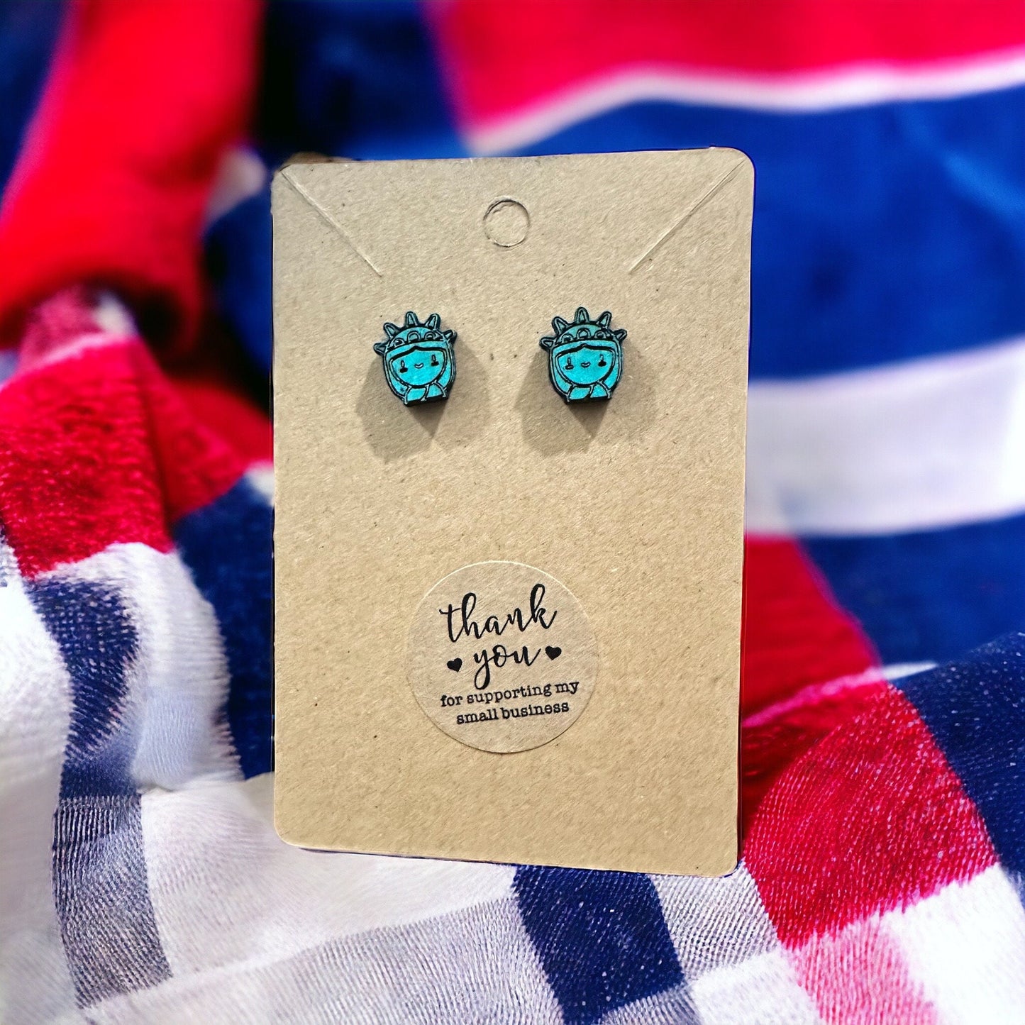 Lady Liberty Earrings