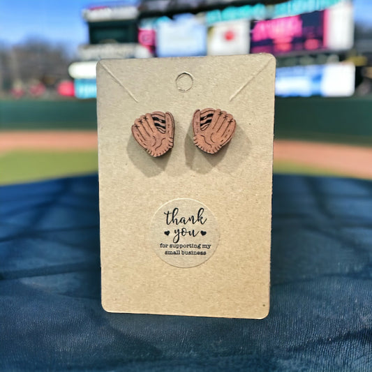 Baseball Glove Earrings