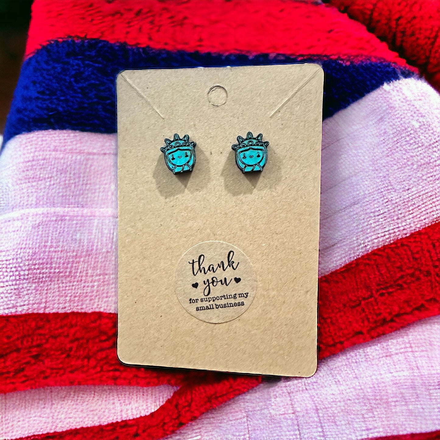Lady Liberty Earrings
