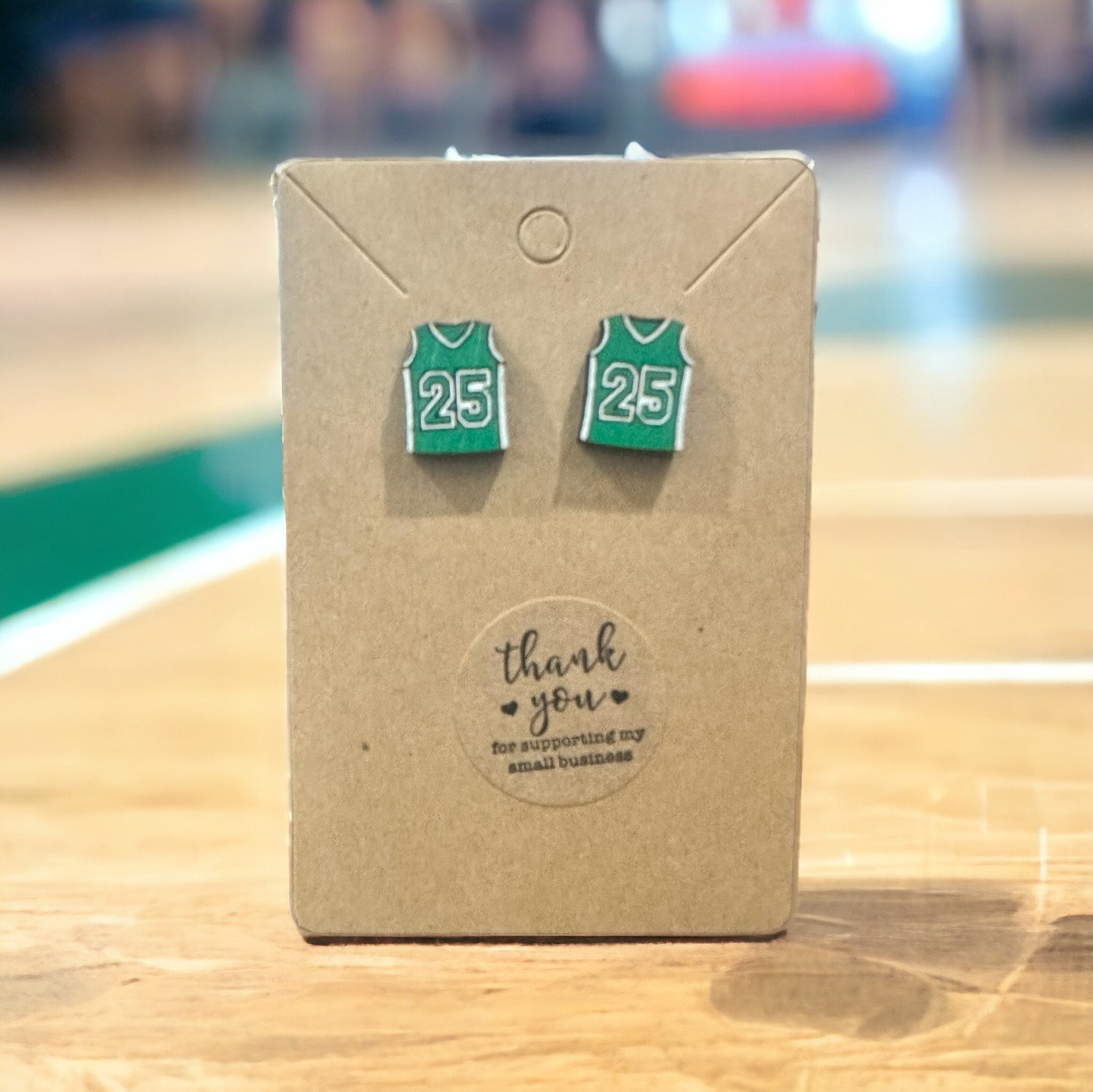 Basketball Jersey Earrings