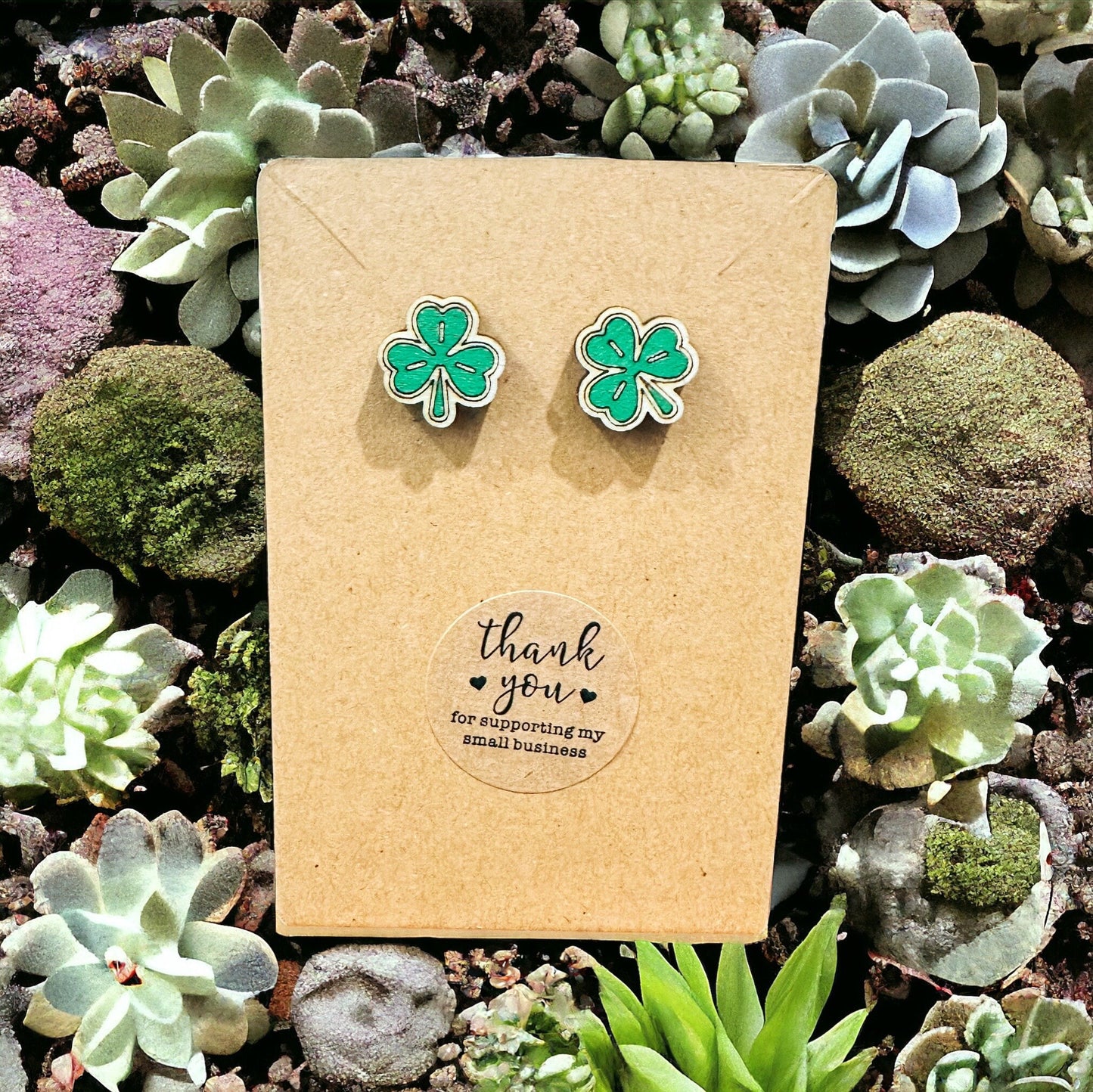 Shamrock Earrings