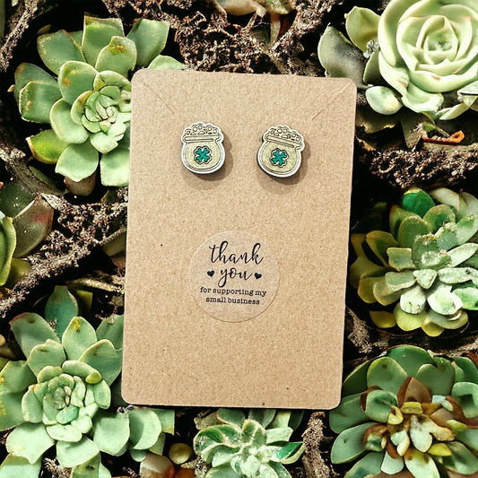 Pot O’ Gold Earrings