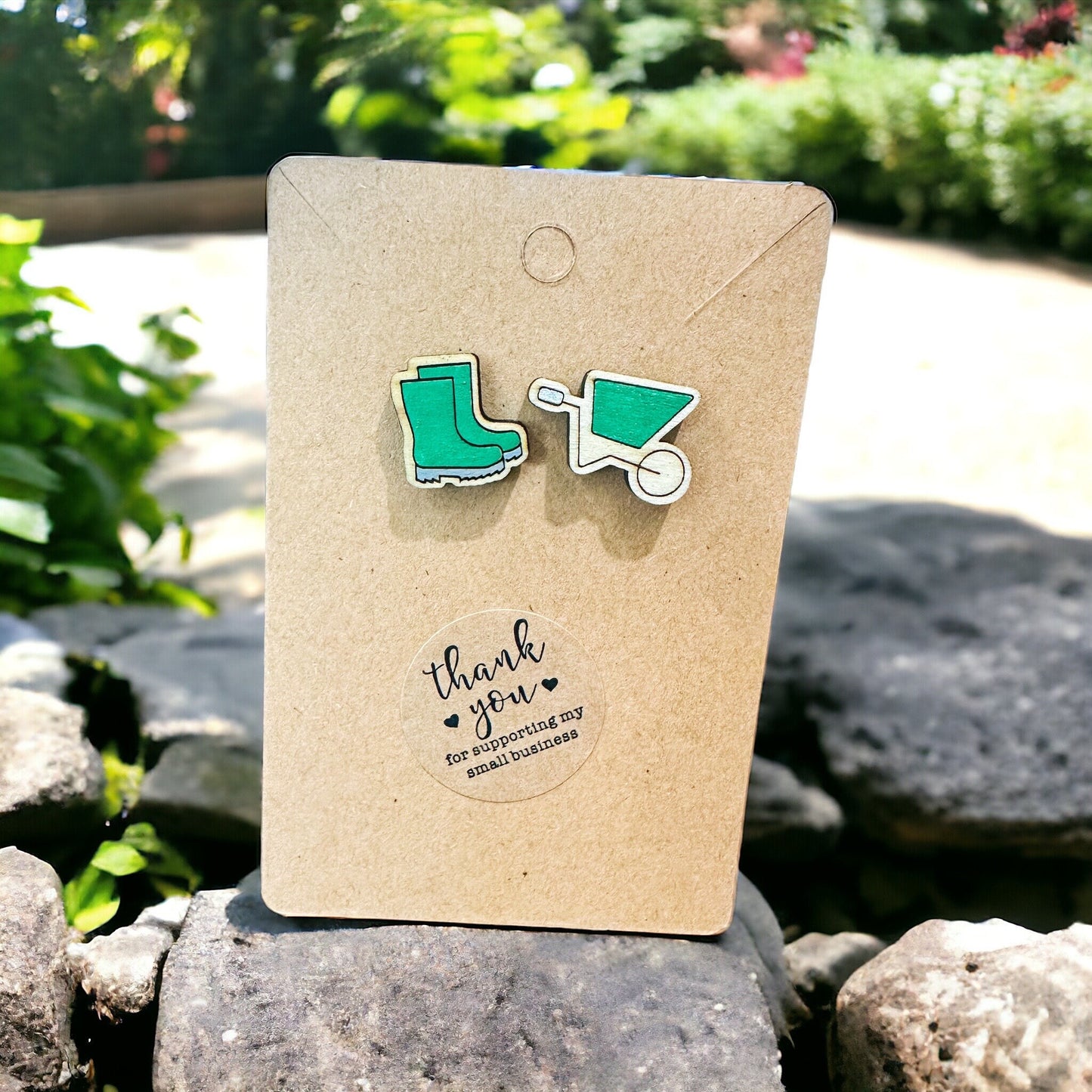Gardening Boots Earrings