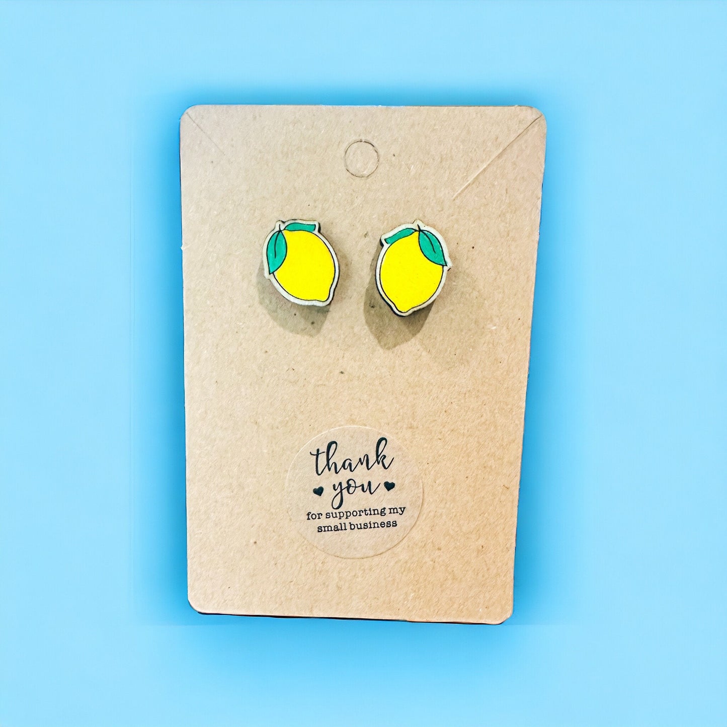 When Life Gives You Lemons Earrings