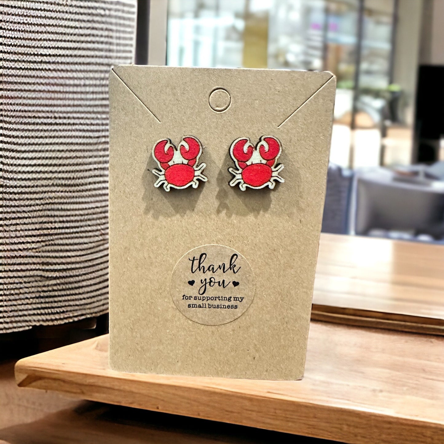 Crab Earrings