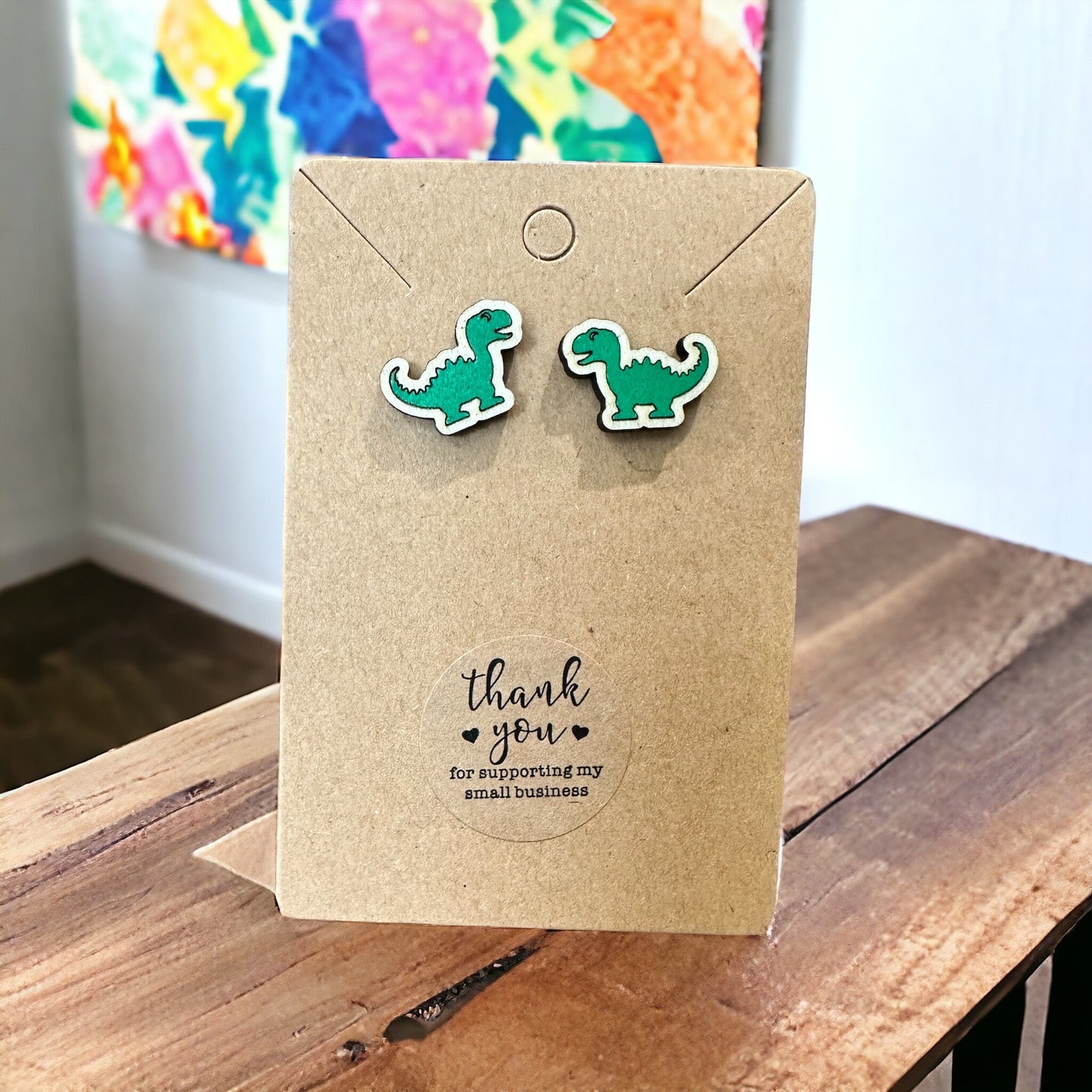 Dino Earrings