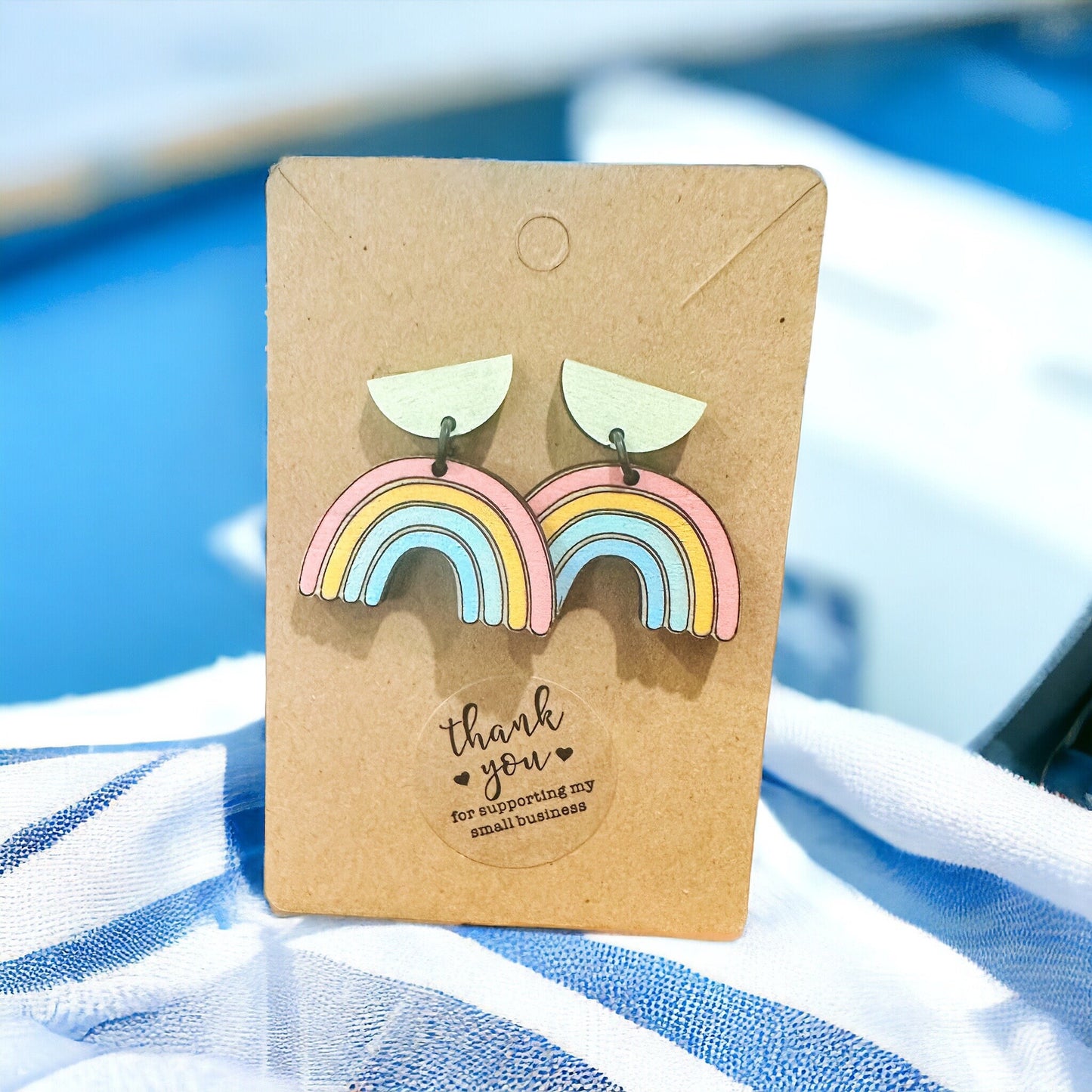 Rainbow Earrings | Teacher Gift | Spring | Summer | boho